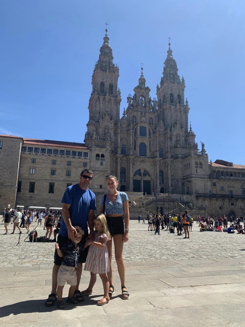Evelin summer au pair programja Spanyolországban_fogadó családdal